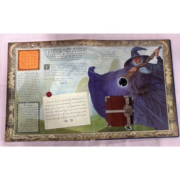 Wizardology Hardcover Book The Book Of The Secrets Of Merlin With Interactive Fe - Picture 6 of 10